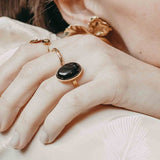 LINA BAGUE AJUSTABLE ONYX NOIR