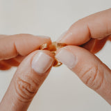 LINA BAGUE AJUSTABLE QUARTZ ROSE
