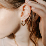 LES CRÉOLES PARFAITES BOUCLES D'OREILLES