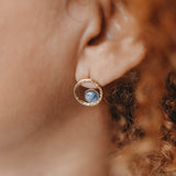 LÉNA BOUCLES D'OREILLES CYANITE