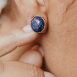PERLA BOUCLES D'OREILLES LAPIS LAZULI