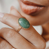 LINA BAGUE AJUSTABLE AVENTURINE