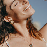 IPANEMA BOUCLES D'OREILLES QUARTZ ROSE