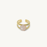 ALBA BAGUE AJUSTABLE QUARTZ ROSE