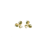 BLANCHE BOUCLES D'OREILLES PUCES
