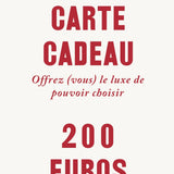 CARTE CADEAU ALMMA PARIS
