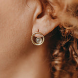 LÉNA BOUCLES D'OREILLES LABRADORITE