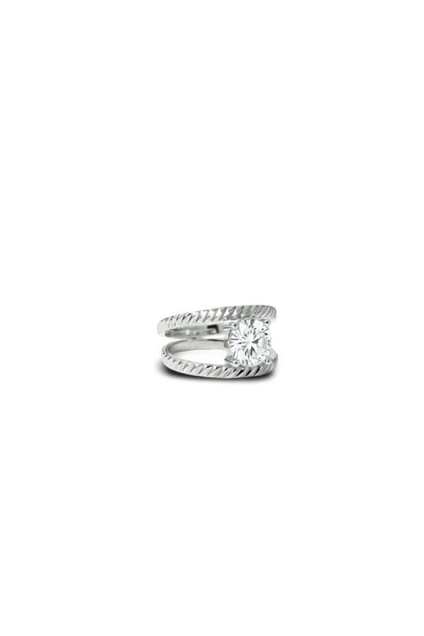 Bora White Sapphire Ring