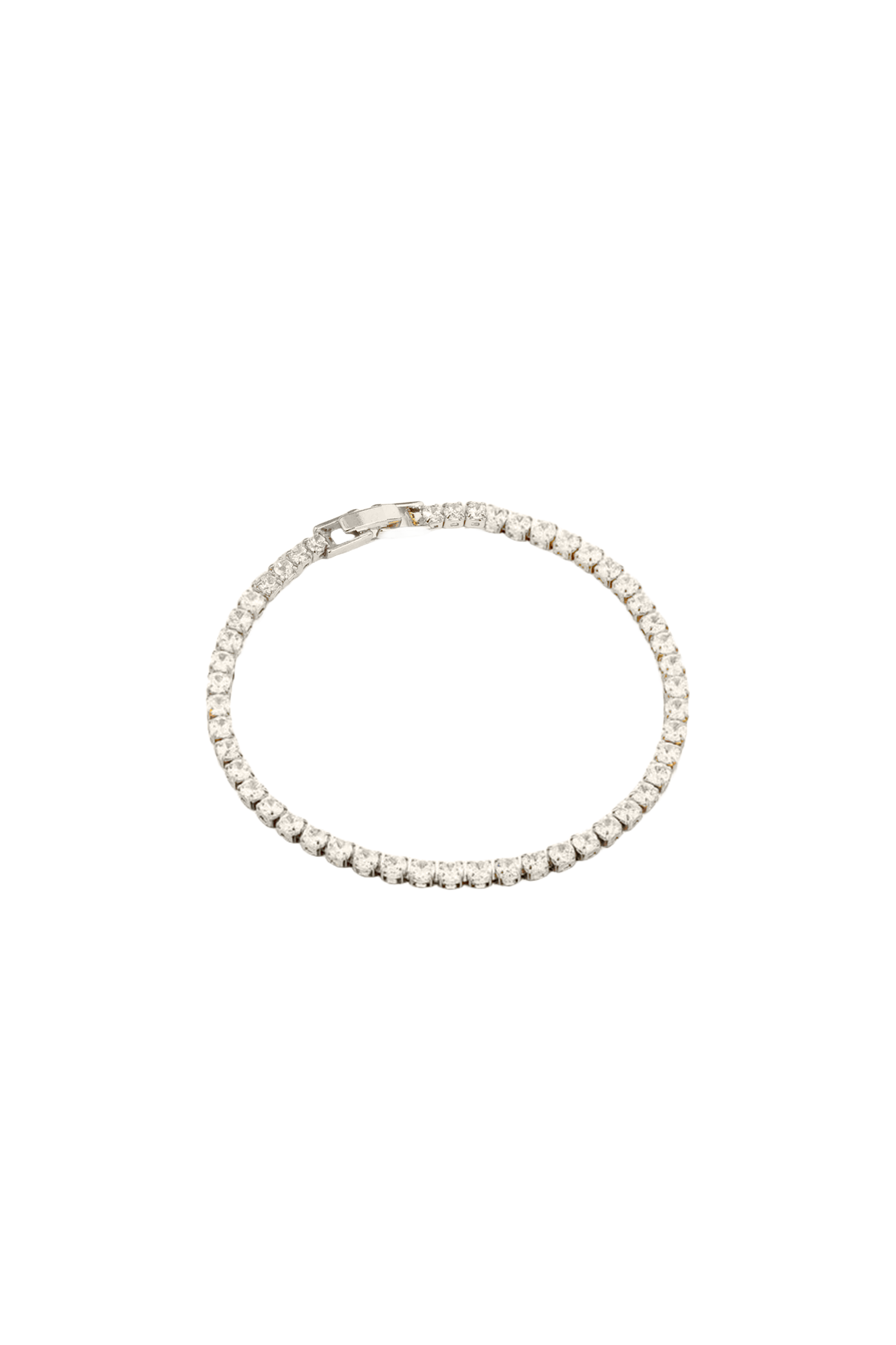 BRACELET RIVIERA WHITE SAPPHIRES 17.70 CARATS
