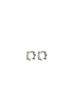 CARRIE LAB-GROWN WHITE SAPPHIRE STUD EARRING