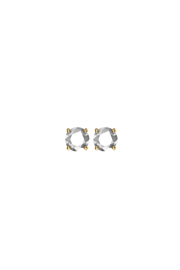Boucles d'oreilles Saphirs Blancs Carrie