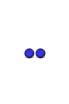 BOUCLES D'OREILLES CARRIE SAPHIRS BLEUS