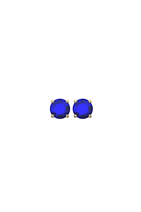 Boucles d'oreilles Saphirs Bleus Carrie