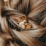 Hairpins Rose Pearls Marais