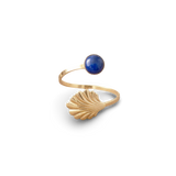 Le duo, Collier Iris, Bague Esmée, Lapis Lazuli