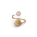 Esmée, Bague, Ajustable, Quartz Rose