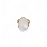 LINA ADJUSTABLE RING MOTHER OF PEARL