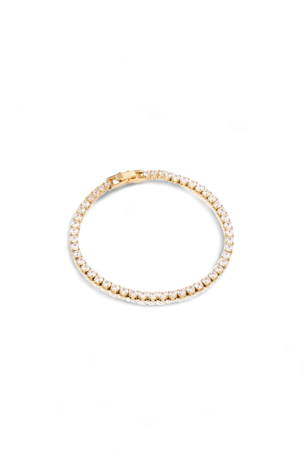 White Sapphire Bracelet Riviera
