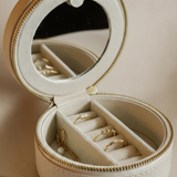 Écrin à bijoux en lin