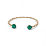 MARLI BANGLE GREEN AGATHE